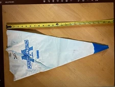 Marshalltown GB690 GB690-LT Reusable Plastic Grout Bag 12” x 24” Blue Tip