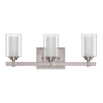 Craftmade Celeste 3 Light Vanity Lighting, Polished Nickel - 16720BNK3