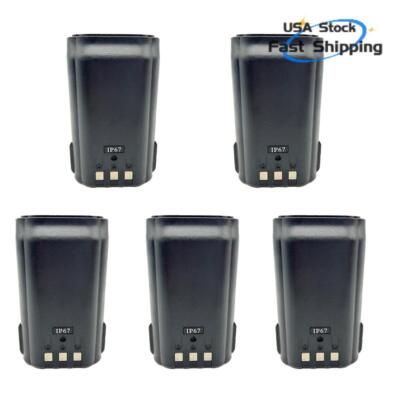 Lot 5 BP-232 Li-ion Battery Compatible with IC-F4261 IC-F3262 IC-F4262 Radio