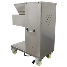 110V TJ-130L Stainless Steel Commercial Meat Slicer with 3mm Blade for Pork Beef