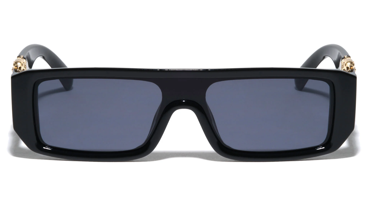 JAGUAR CUTOUT SLIM SLEEK CLASSIC CASUAL SQUARE SUNGLASSES JAGUAR CUTOUT SLIM SLEEK CLASSIC CASUAL SQUARE SUNGLASSES