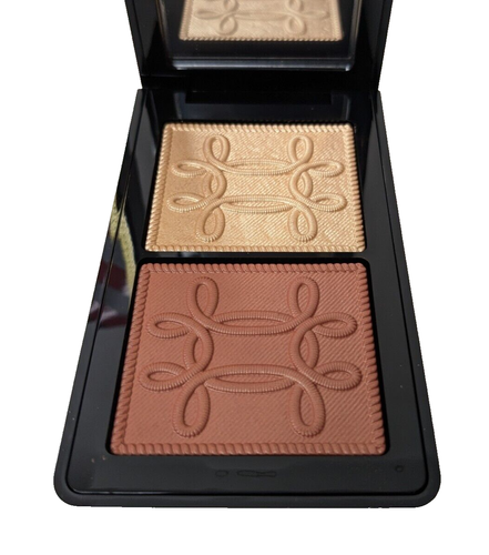 MAC Whisper of Gilt Nutcracker Sweet Copper Face Compact Highlighter Blush New - Picture 2 of 11