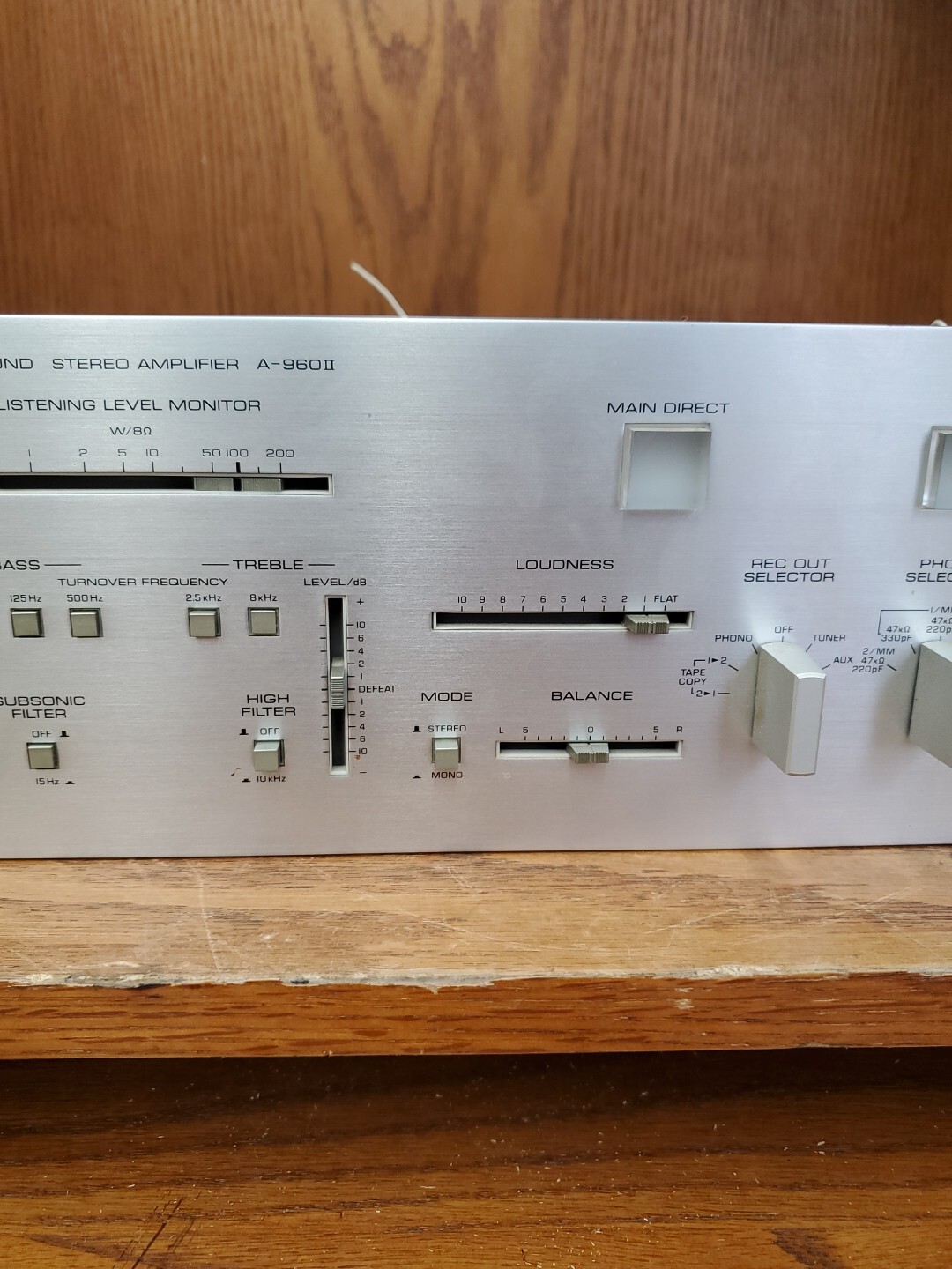 Yamaha A960II stereo amplifier eBay