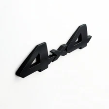 1pc Fits TUNDRA TACOMA TRD PRO 4X4 FLAT BLACK PAINTED EMBLEM For TOYOTA