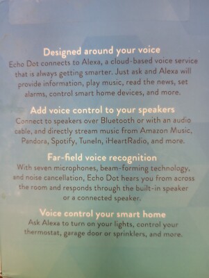 Amazon Echo Dot (2nd Generation) Smart Assistant - White