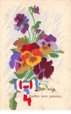 Fantasy - n°66731 - To you all my thoughts - Bouquet of thoughts, knotted