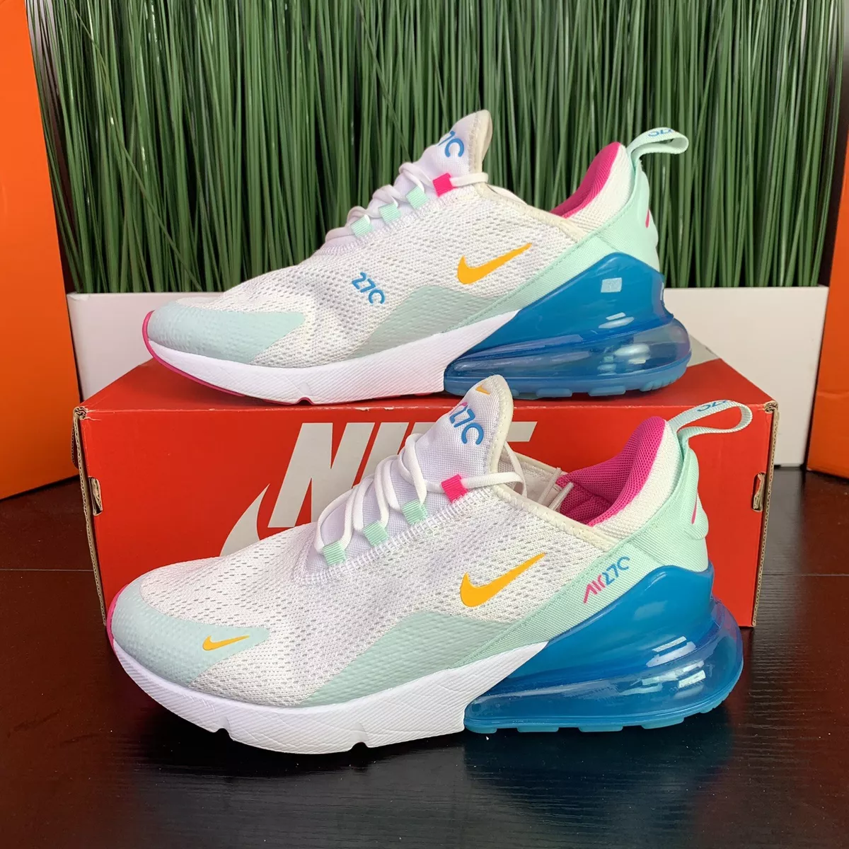Nike air max 270 rosa blau hotsell