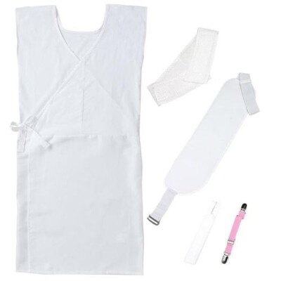 Yukata Summer Mesh Accessories 5-Piece Set Obi Board Belt Undergarment Japan