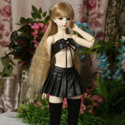 1/3 BJD Doll Full Set Female Body with Face Makeup Eyes Wigs Shoes Handmade Gift