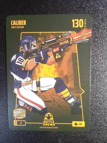 Bo Jackson Battle Arena Caliber Caleb Williams Fire card #22