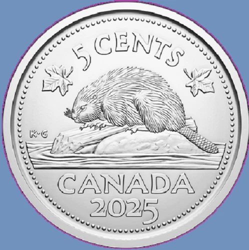 2025 Canada 5 Cents — photo from the most recent tracked eBay sale
