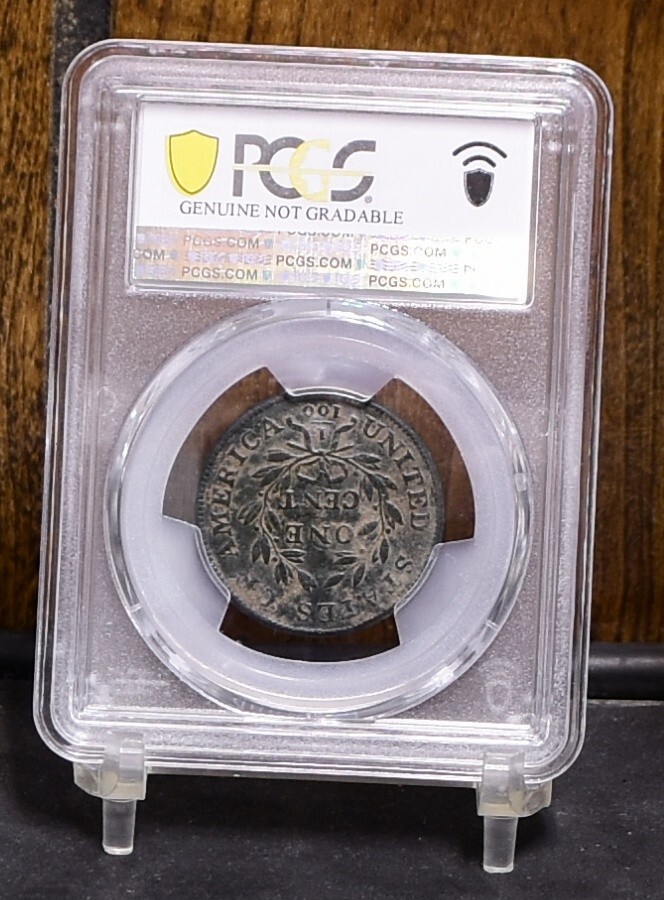 1800 Large Cent - PCGS - VF Details, Environmental Damage (#59878