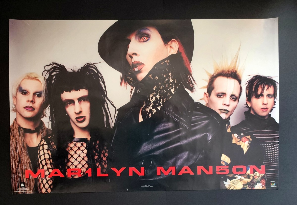 MARILYN MANSON mechanical animals ポスター