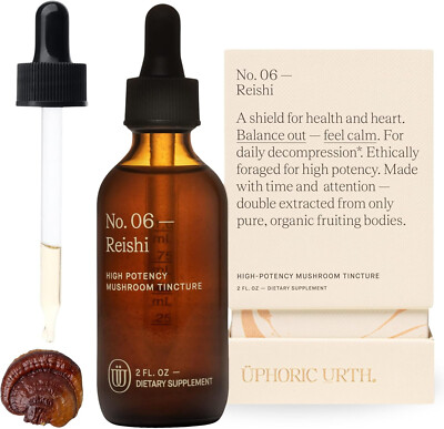 Reishi Mushroom Extract - Double Extracted Fruitbody Mushroom Tincture | Well...