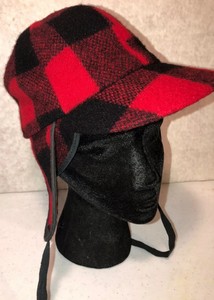 buffalo plaid hat ear flaps