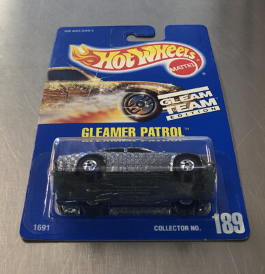 1991 HOT WHEELS GLEAM TEAM GLEAMER PATROL COLLECTOR #189 SEE