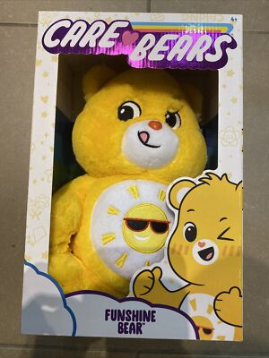 Care Bears ファンシャイン 箱付き レア アメトイ ファンシー Vintage New In Box 2002 Care Bears FUNSHINE BEAR Figure
