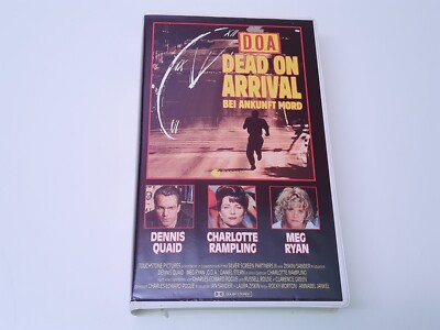 D.O.A. Dead On Arrival - Bei Ankunft Mord 1988 VHS German PAL Touchstone Video