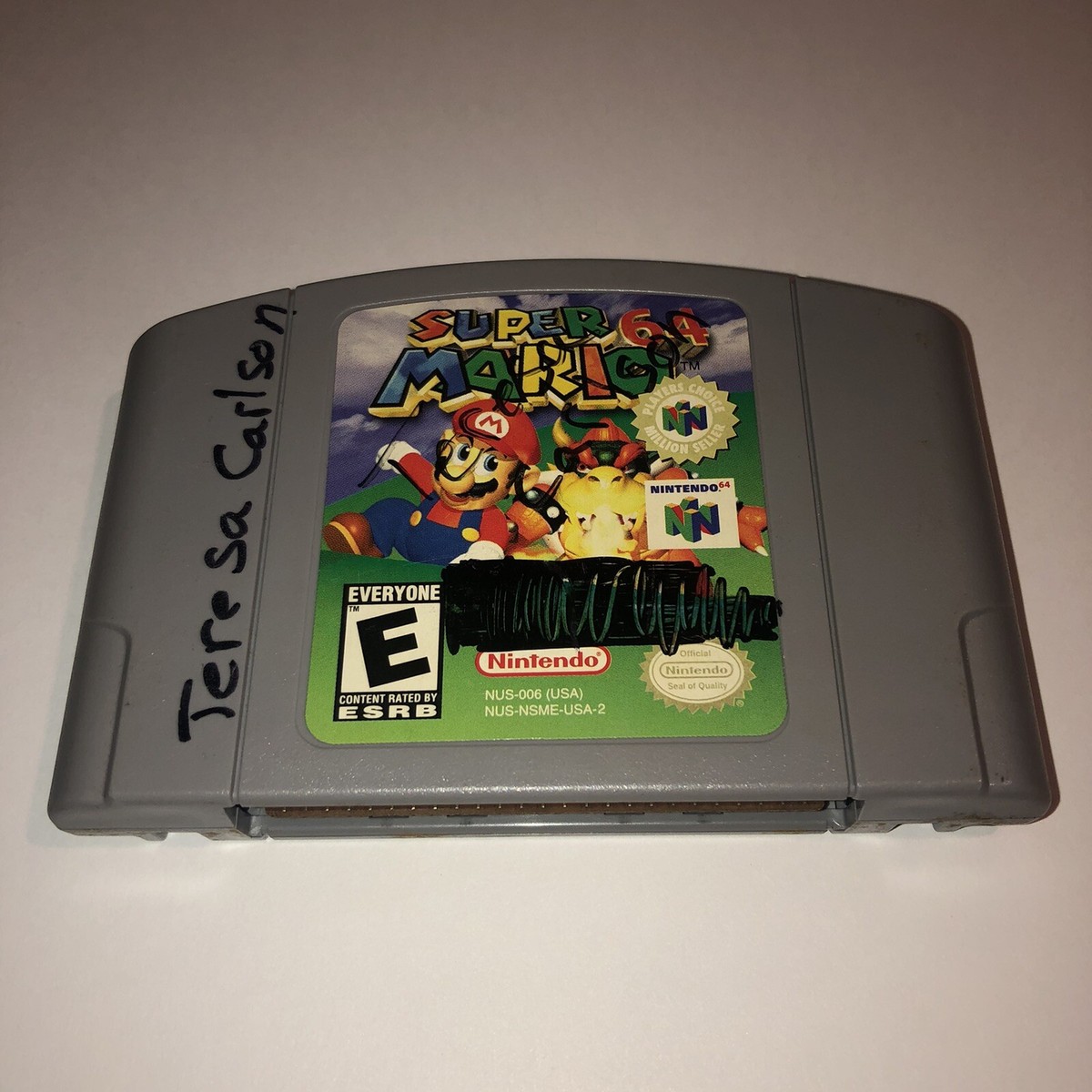 DISCOUNTED Nintendo 64 N64 Game SUPER MARIO 64 Fun Tested Works