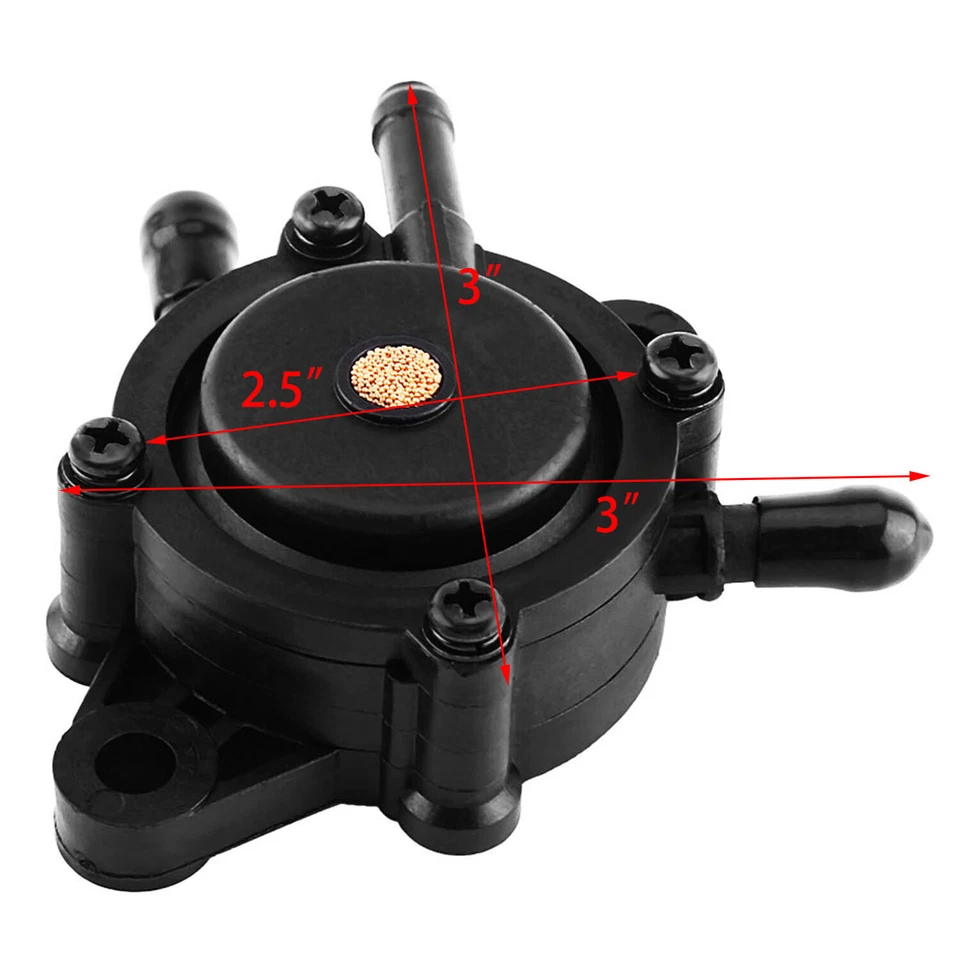 Bomba de combustible de vacío de gas para tractor cortacésped Kohler 17-25 HP motor pequeño Briggs Foto 4 de 4