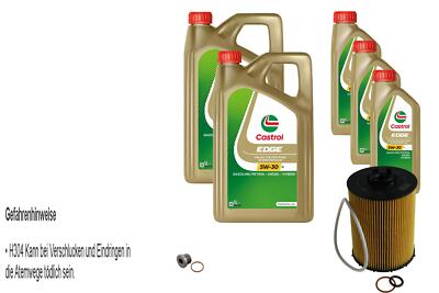 MANN-FILTER Ölfilter 13L CASTROL EDGE 5W-30 M für BMW 6er Cabriolet 650i