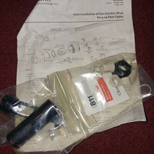 Corning Ribbon Cable Spider FanOut Kit SFKP24250M ORANGE eBay