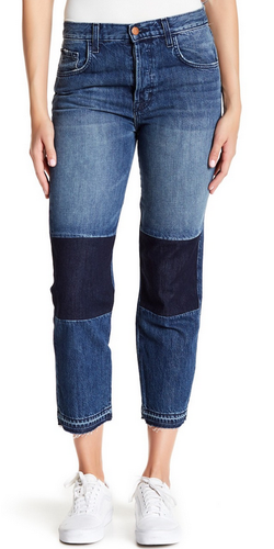 J Brand Wynne High-Rise Cropped 