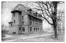 Northwestern University Sigma Alpha Epsilon Fraternity House 1914-   A39
