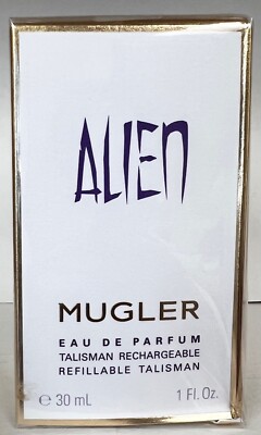 Alien by Mugler 1oz/30ml Eau de Parfum Refillable Talisman Spray Sealed See Note