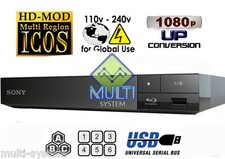 SONY BDP-S1700 ALL REGION FREE BLU-RAY DVD PLAYER ZONE A,B,C  DVD: 0-9,