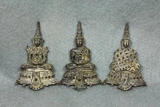 3 Season Phra Kaew Morakot Thai Buddha Amulet Talisman RICH GOOD LUCKY PROTECT 0