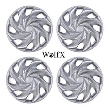 14 Set Of 4 Hubcaps Wheel Covers Snap On Full Hub Caps R14 For Nissan Toyota