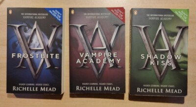 Penguin Books Vampire Academy Series Books 1-3 (Paperback, 2013 edition)
