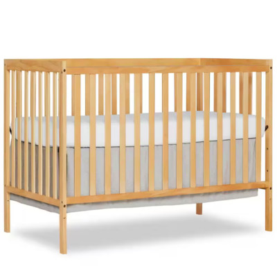 Versatile 5-In-1 Convertible Crib by Synergy Natural for Growing Families