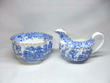 Spode Milk Cream Jug & Sugar