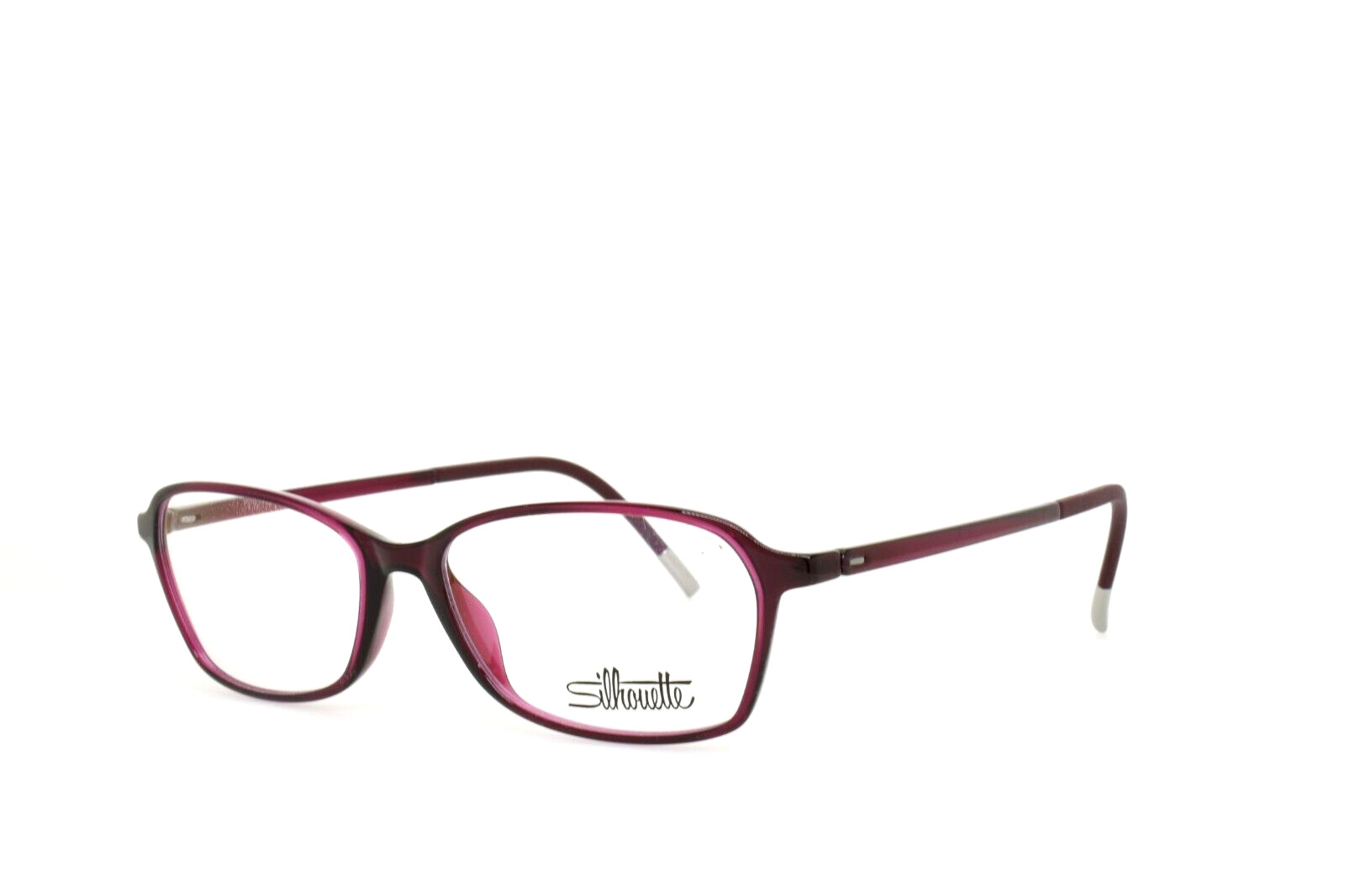 Silhouette SPX ILLUSION 1583 75 4010 Новые очки 50-14-130 ТЕМНО-ВИННОГО ЦВЕТА