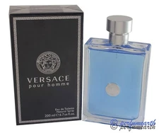 VERSACE POUR HOMME BY VERSACE 6.7/6.8 OZ EDT SPRAY FOR MEN NEW IN BOX