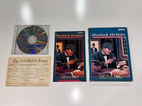 Sherlock Holmes: Consulting Detective Vol. II (Sega CD, 1993) CIB Complete EXC