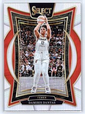 DAMIRIS DANTAS - 2025 Panini Select WNBA Concourse #37 - Silver Prizm - Fever