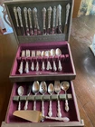 Wallace Sterling Silver Flatware service for 12 and 9 serving peices