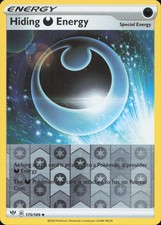 Hiding Darkness Energy 175/189 UNCOMMON REVERSE HOLO Darkness Ablaze Pokemon LP