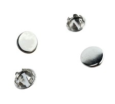 4 Pack 38 Nickel Plated Metal Hole Plugs For .031-.046 Metal Sp-375-nk