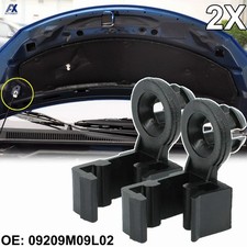 2pcs Bonnet Hood Rod Stay Prop Clip Pivot Linkage Holder 09209M09L02 Car Parts