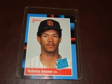 1988 Donruss Roberto Alomar Rookie Card #34. rookie card picture