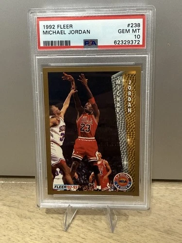 1992-93 Fleer - League Leader Michael Jordan #238