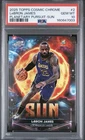 2025-26 Topps Cosmic Chrome LeBron James Planetary Pursuit Sun SSP #PPS-2 PSA 10