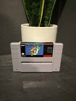 Super Mario World Super Nintendo SNES Authentic Game Cartridge Only 1991-1992