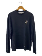 OFF-WHITE/20SS CARAVAGGIO ARROW L/S/M/BLK/OMAB064F21JER014