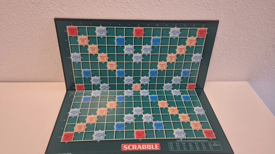 Scrabble Original 51272 Mattel Ersatzteile: Spielbrett - Bild 1 von 1