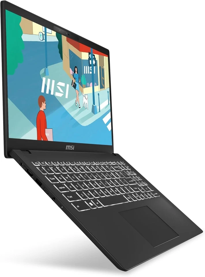 MSI Modern 15H 15.6" FHD Touchscreen AI Laptop Intel Core Ultra 9 185H 64GB RAM - Image 3 of 4